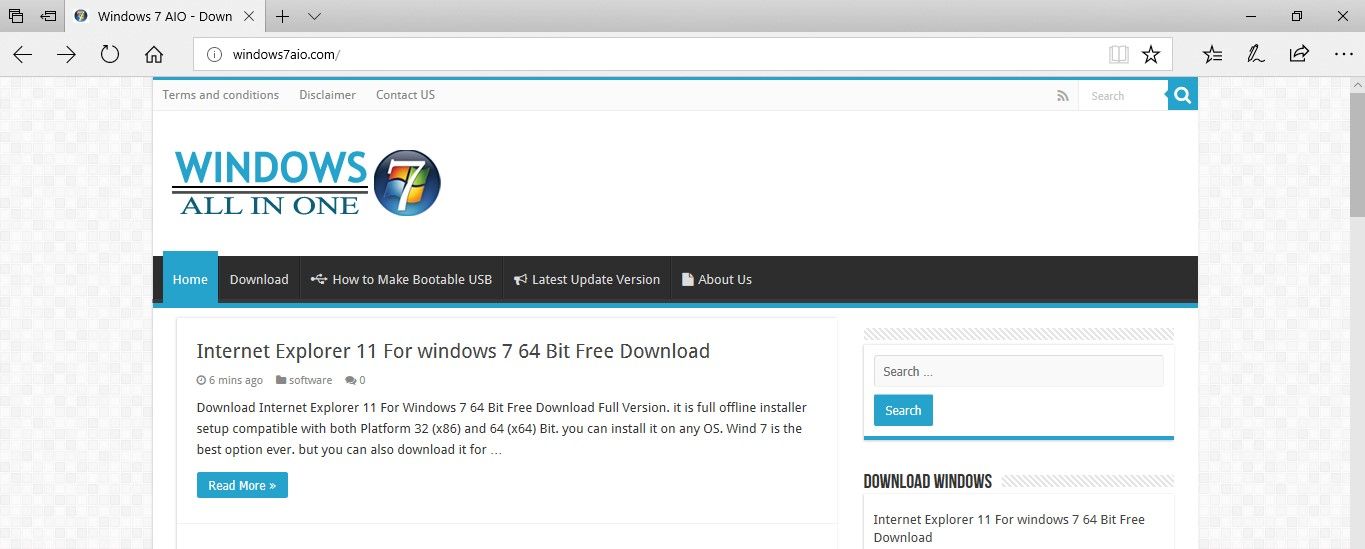 free internet explorer download 7