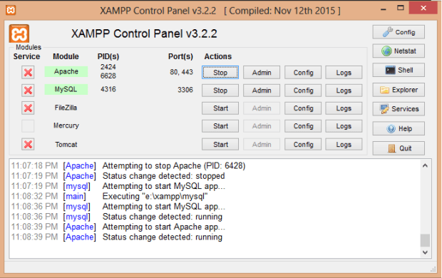 xampp control panel v3 2.2 download 32 bit